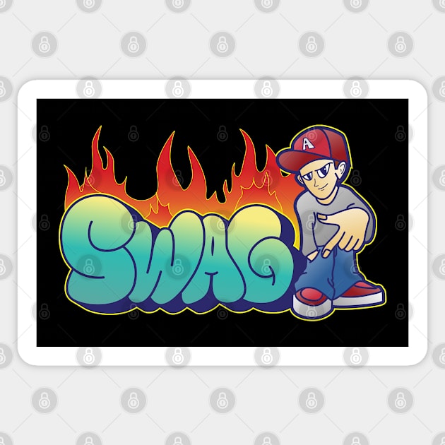 Swag Sticker by Nyambie